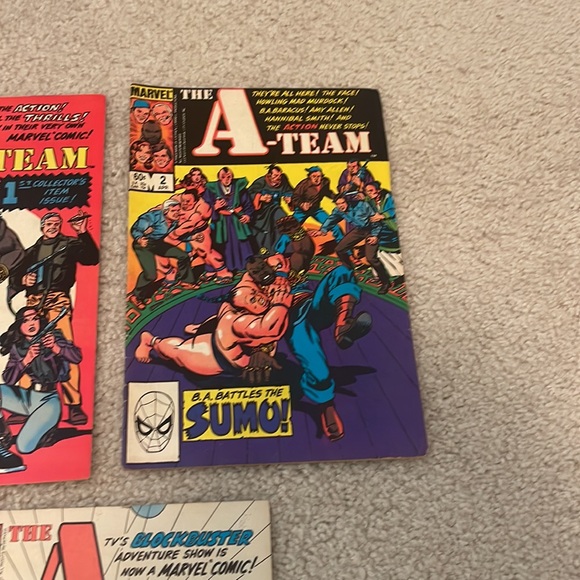 Lot of 3 A-TEAM Comics Marvel - Picture 3 of 5
